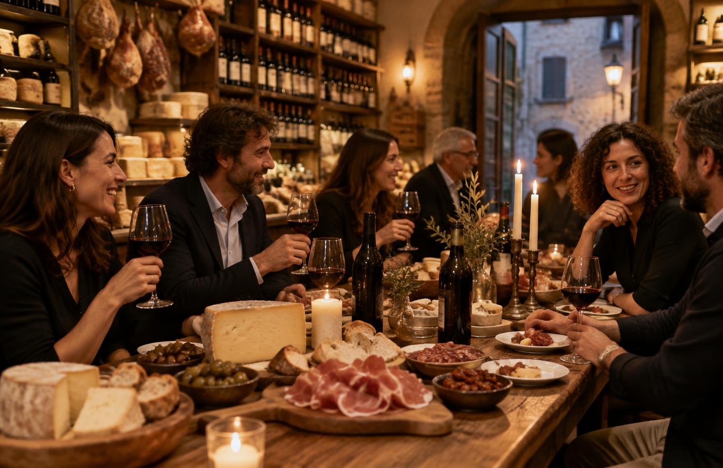 Degustazione serale in bottega